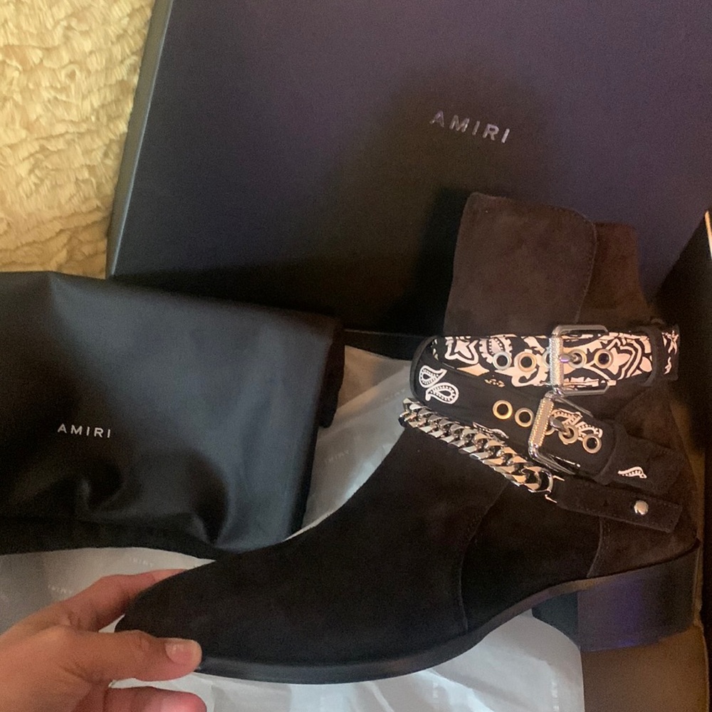 Amiri Bandana Boot Mens